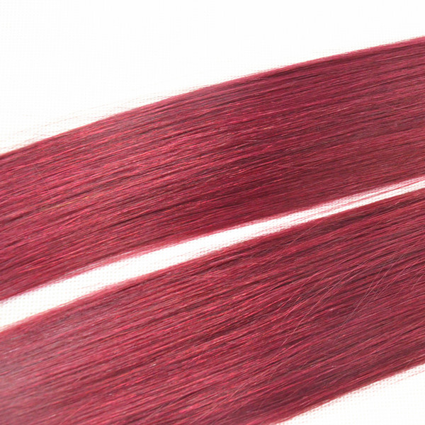 Peruvian prebonded silk straight hair with cuticle lp87